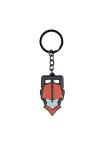 CHAINSAW MAN LOGO RUBBER KEYCHAIN